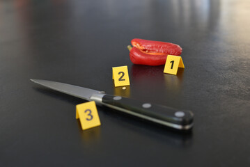 Crime de légume en cuisine