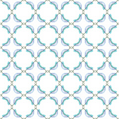 Geo print. Seamless pattern. Geometric Watercolor