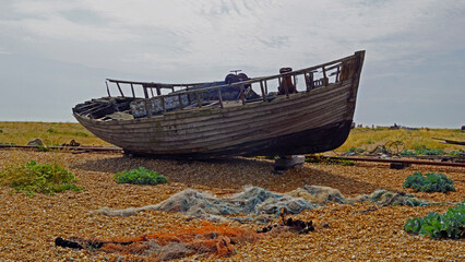 Boat wrecks  in Dungeness