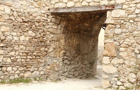 old stone wall