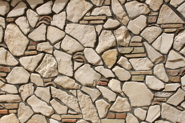 Stone mosaic texture