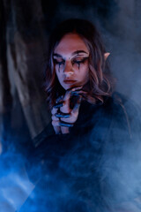 studio photo of kopeck piece as a bat