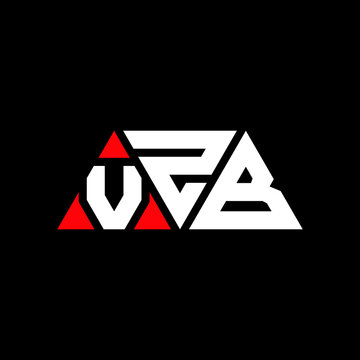 VZB triangle letter logo design with triangle shape. VZB triangle logo design monogram. VZB triangle vector logo template with red color. VZB triangular logo Simple, Elegant, and Luxurious Logo...