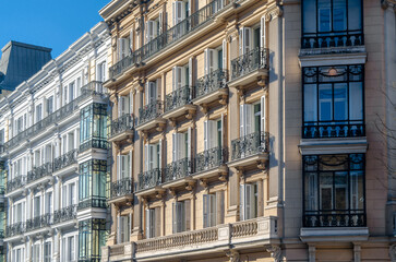 Architecture in Madrid, Spain