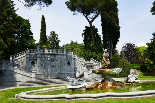 Parco Tercio Olivelli, Tremezzo, Lake Como, Italy