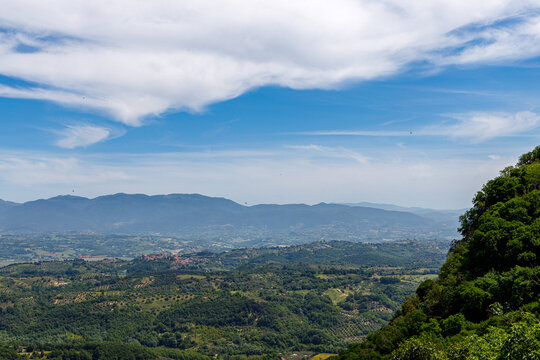 The countryside around Sant'Oreste - Lazio - Italy