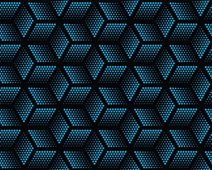 Seamless halftone hexagon shape dot pattern vector, Geometric Halftone Abstract pattern for Fabric and textile printing, sport jersey texture, wrapping paper, backdrops and packaging