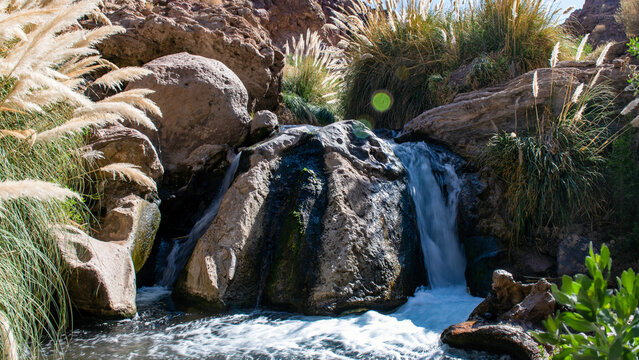 Puritama river hot water