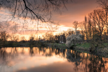 sunset over the river © Sieku Photo