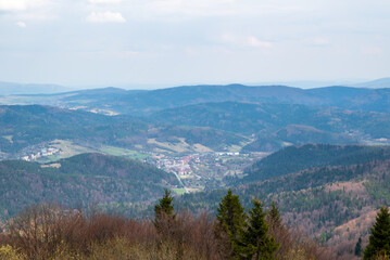 Mountain Jaworzyna Krynicka in Beskid Sądecki