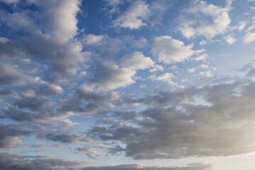 Fototapeta premium Blue sky with clouds