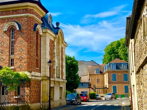 the town of Marly Le Roi near Paris