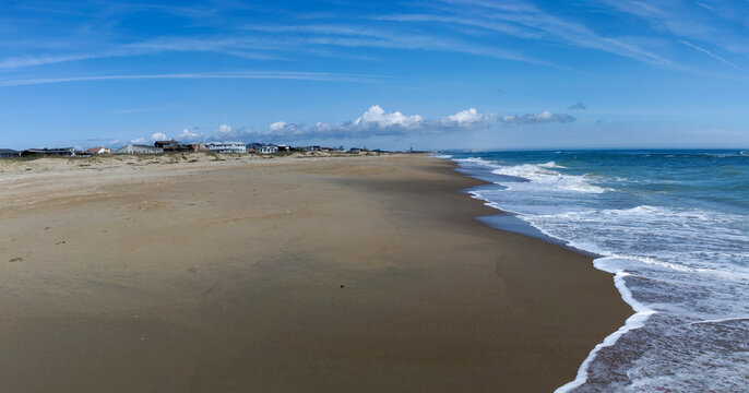 Sandbridge Virginia Beach, Virginia vacation beach panorama.
hot with DXO ONE Camera