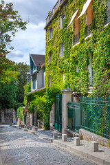 Facade of Parisian building