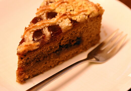 Leckeres St&uuml;ck Linzer Torte