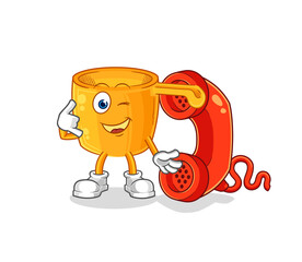 water dipper call mascot. cartoon vector