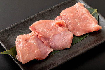 黒豚赤身モモ肉　かつ用　(宮城県産)