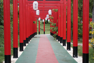 red fence