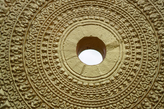 detail of the ceiling of a mosque