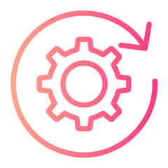 settings gradient icon