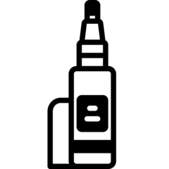 highlighter line icon