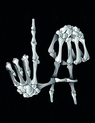 los angeles art skull