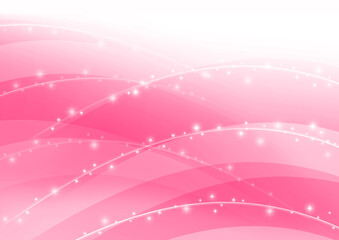 輝く曲線の背景