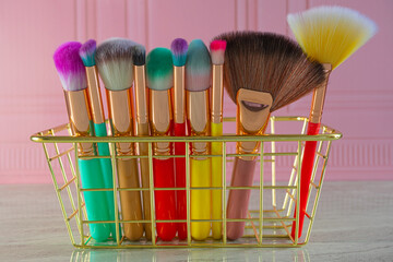 colored brushes