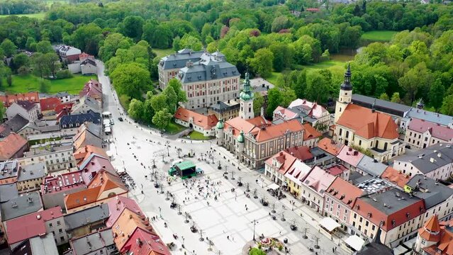 Old TOwn in Pszczyna town, Poland