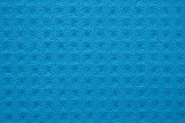 blue fibre texture close up
