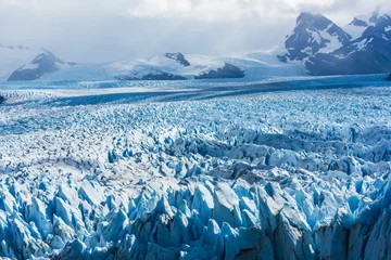 Selbstklebende Fototapeten Detail of Perito Moreno Glacier in Argentina © Fyle