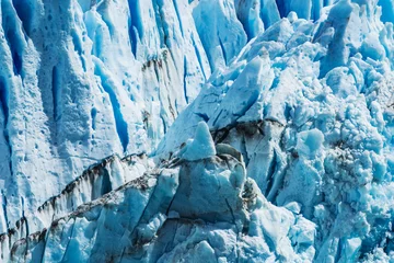 Fotobehang Detail of Perito Moreno Glacier in Argentina © Fyle