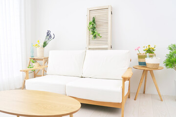 リビング風景　無人