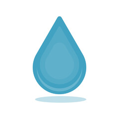 Drop of water vector. Colored water drop in vector. Drawing in vector. Vector pictures.