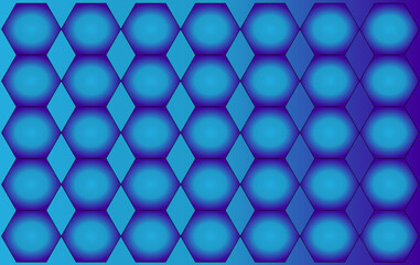 abstract geometric vector background with blue gradient