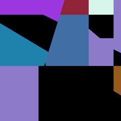 Geometric abstraction generative art background art illustration