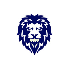 lion head vector logo
