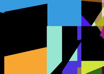 Geometric abstraction generative art background art illustration