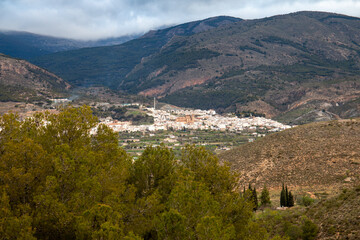 Fototapeta premium Laujar de Andarax town, Spain