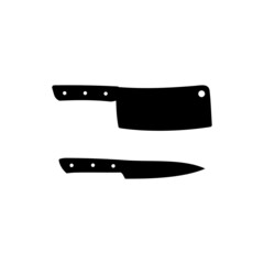 The Best Knife Silhouette Illustration Vector