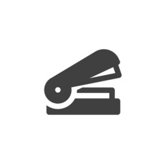 Paper stapler vector icon