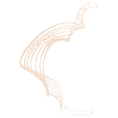 Pastel brush stroke illustration