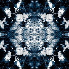 Dying Color. Sky Dye. Monochrome Dyes On Clothes. © Alina