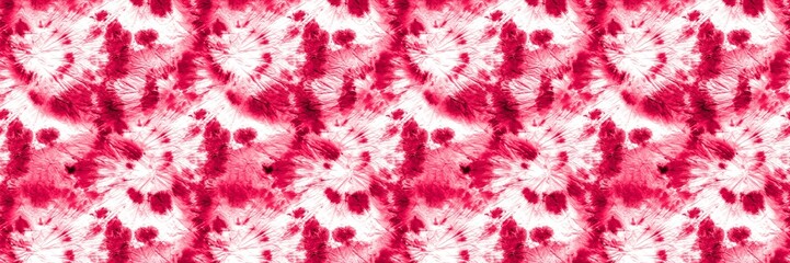 Hippy Pattern. Violet Dye. Fashion Fabric Texture