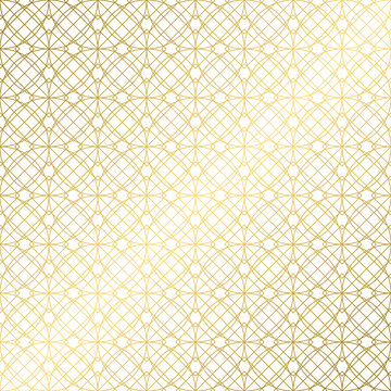 Gold elegant geometric background