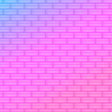 Abstract background sweeties colorful brick wall building wallpaper pattern seamless vector illustration