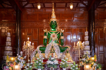 Na Klua, Phra Samut Chedi District, Samut Prakan 10290, 15 May, 2022 :   Wat Sakhla - It's very beautiful spiritual worshipping place and uniquely designed. Several different types of museum. .