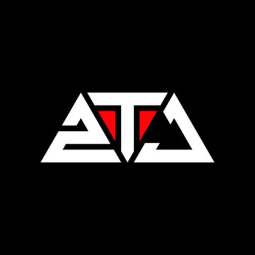 ZTJ triangle letter logo design with triangle shape. ZTJ triangle logo design monogram. ZTJ triangle vector logo template with red color. ZTJ triangular logo Simple, Elegant, and Luxurious Logo...