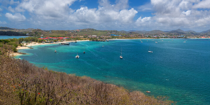 Rodney Bay Panorama