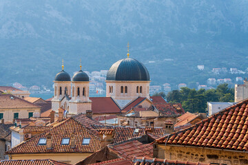 Obraz premium view of the old town